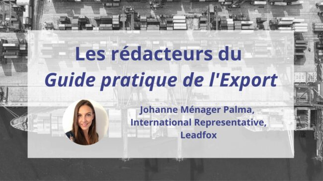 JOHANNE_ARTICLe Guide de l'export