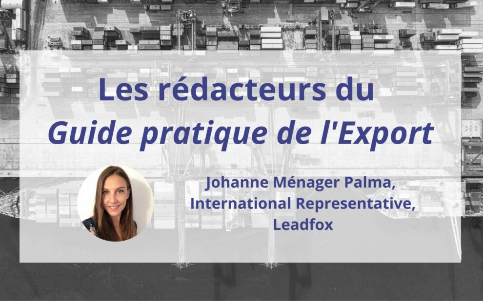 JOHANNE_ARTICLe Guide de l'export