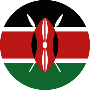 drapeau Kenya rond
