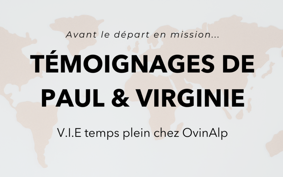 Témoignage VIE temps plein Témoignage VIE temps plein