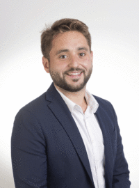 Florian Picard, business developer en Italie
