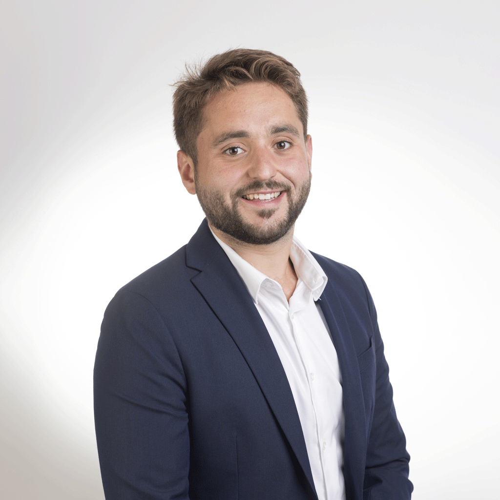 Florian Picard, business developer en Italie